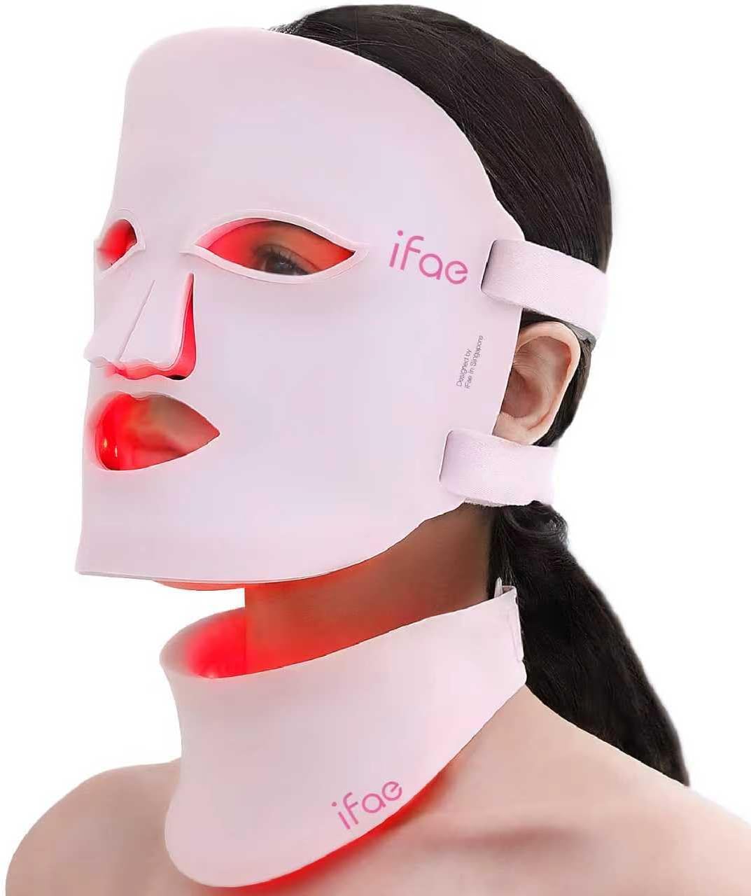 Red Light Therapy Mask for Face and Neck 850nm Near Infrared (NIR)