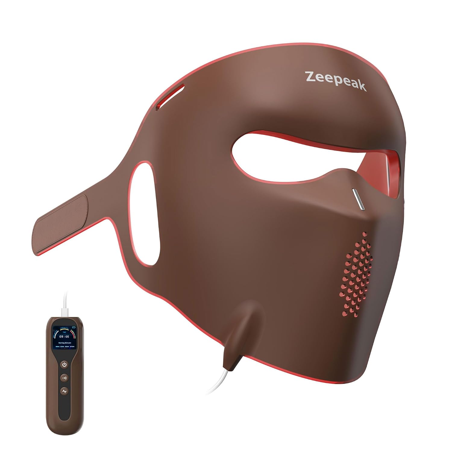 Red Light Therapy for Face, 360 LEDs, 6 Modes, Dual NIR,FDA Cleared